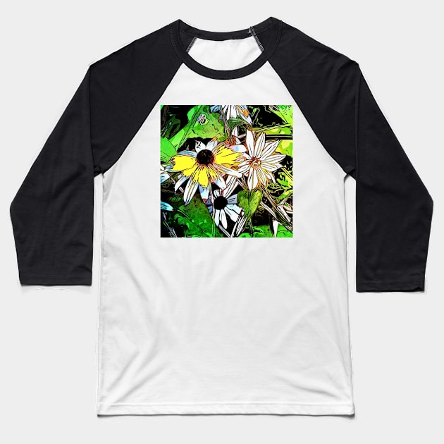 FLOWER MAGIC, motif 11 Baseball T-Shirt by Zamart20